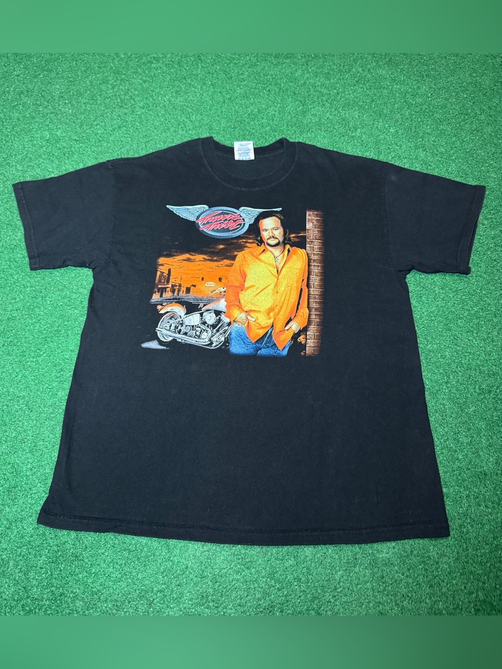 Travis Tritt Great Day To Be Alive Vintage Country Y2K Concert T Shirt XL
